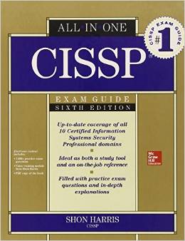 CISSP textbook Shon Harris All In One 6th Ed