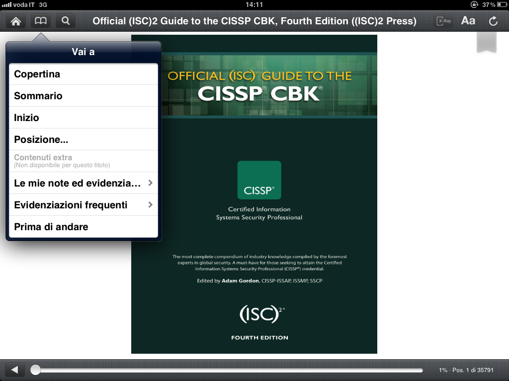 ISC2 CISSP textbook